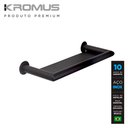 Ver imagem 3 de Porta Shampoo Inox Preto Fosco - Kromus ME0213-40B