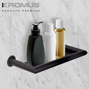Ver imagem 5 de Porta Shampoo Inox Preto Fosco - Kromus ME0213-40B