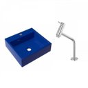 Ver imagem 2 de Kit Cuba Q395 Torneira Pratika 1060 Metal 1/4 Volta Compace