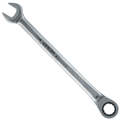 Chave Combinada Estriada com Catraca 11/16” - 4-91-971 - Stanley Chave Combinada C/catraca 11/16" St