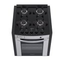 Ver imagem 2 de FOGAO A GAS DE EMBUTIR 4 BOCAS VENAX GAUDI PRISMA VITREO BL INOX GAS GLP