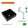 Kit Cuba Q395 Torneira Pratika 1060 Metal 1/4 Volta Compace - 3