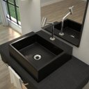 Ver imagem 1 de Kit Cuba Q395 Torneira Pratika 1060 Metal 1/4 Volta Compace