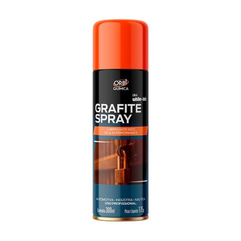 Grafite Spray 300ml 175g Orbi Química