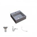 Ver imagem 2 de Kit Cuba Q395 Válvula 1 Polegada Sifão Flexível PVC Compace