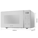 Ver imagem 3 de Micro-ondas Brastemp 32L Branco com Menu Gourmet - Bms46Ab 220V