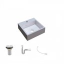 Ver imagem 2 de Kit Cuba Q395 Válvula 1 Polegada Sifão Flexível PVC Compace