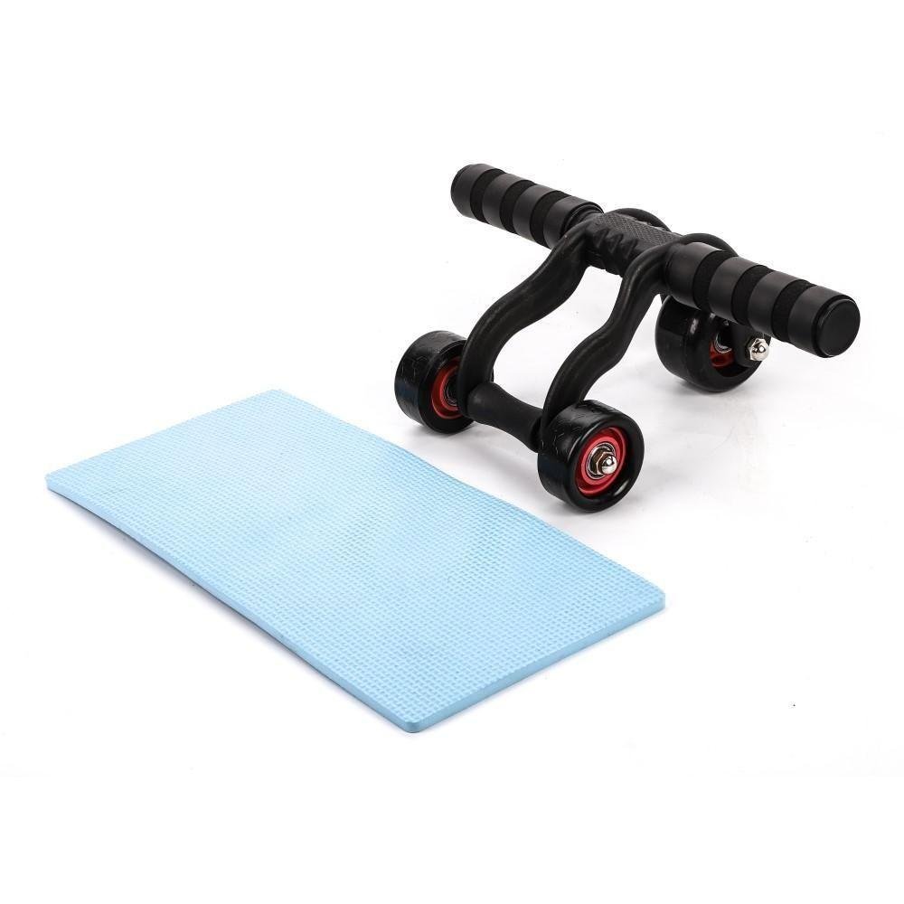 Roda de Abdominal com 3 Rodas Queimar Caloria Ginastica Wct Fitness 5555014