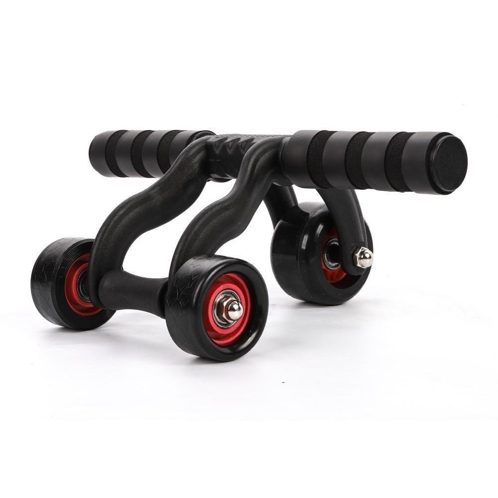 Roda de Abdominal com 3 Rodas Queimar Caloria Ginastica Wct Fitness 5555014 - 3