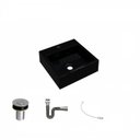 Ver imagem 2 de Kit Cuba Q395 Válvula Click 1 Polegada B Sifão Cromado Flexível Compace