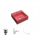 Ver imagem 2 de Kit Cuba Q395 com Válvula Click 1 Polegada G Sifão Flexível Pvc Compace