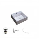 Ver imagem 2 de Kit Cuba Q395 com Válvula Click 1 Polegada G Sifão Flexível Pvc Compace