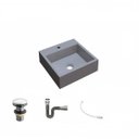 Ver imagem 2 de Kit Cuba Q395 com Válvula Click 1 Polegada G Sifão Cromado e Flexível Compace