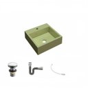 Ver imagem 2 de Kit Cuba Q395 com Válvula Click 1 Polegada G Sifão Cromado e Flexível Compace