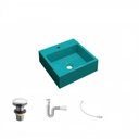 Ver imagem 2 de Kit Cuba Q395 Válvula Click 1 1/2 Polegada Sifão Flexível PVC Compace