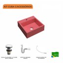 Ver imagem 3 de Kit Cuba Q395 Válvula Click 1 1/2 Polegada Sifão Flexível PVC Compace