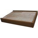 Ver imagem 2 de Cama Oslo em Tecido Caramelo para Colchão Casal 138cm - 67281