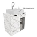 Ver imagem 5 de Gabinete para Banheiro c/ 1 Gaveta - Branco