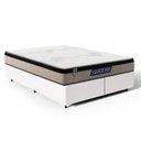 Ver imagem 1 de Cama Box com Colchão Gazin de Espuma D33 Pillow In Force Mid Queen 158cm