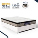 Ver imagem 3 de Cama Box com Colchão Gazin de Espuma D33 Pillow In Force Mid Queen 158cm