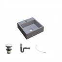 Ver imagem 2 de Kit Cuba Q395 Válvula Click 1 1/2 Polegada Sifão Flexível Cromado Compace