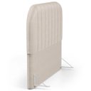 Ver imagem 6 de Cabeceira Cama Box Queen Estofada Orgânica 160cm Alice W01 Linho Cru - Lyam Decor