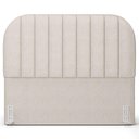 Ver imagem 3 de Cabeceira Cama Box Queen Estofada Orgânica 160cm Alice W01 Linho Cru - Lyam Decor