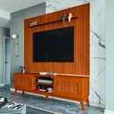 Ver imagem 2 de Rack Bancada King com Painel para Tv até 75 Polegadas 1,79m Avante Cedro Ripado Impressão 3d Edn