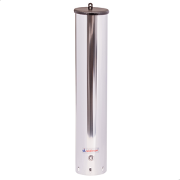 Dispenser Redondo Inox Água 300ml - 1