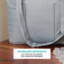 Ver imagem 4 de Bolsa Térmica Multiuso Impermeável 25 Litros com Bolsos Internos Cinza