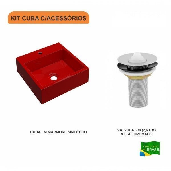 Kit Cuba Q395 com Válvula Metal 1 Polegada Compace - 3
