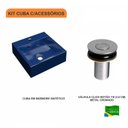 Ver imagem 3 de Kit Cuba Q395 com Válvula Click Botão 1 Polegada B Compace