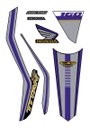 Ver imagem 1 de Kit Adesivo Faixa Protetor Cg Titan 160 Azul Ano 2018 a 2021 Cobra Motoparts