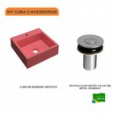 Ver imagem 3 de Kit Cuba Q395 com Válvula Click Botão 1 Polegada B Compace
