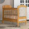 Berço Mini Cama Provence com Capitonê Freijó - Matic Móveis - 2