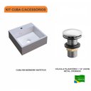 Ver imagem 3 de Kit Cuba Q395 Válvula Click 1 1/2 Polegada Compace