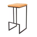 Ver imagem 3 de Kit 3 Banquetas Altas Estofadas para Cozinha Americana Ilha Bancada Balcão Bistrô Luxo Bari