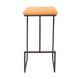 Kit 3 Banquetas Altas Estofadas Para Cozinha Americana Ilha Bancada Balcão Bistrô Luxo Bari - 4