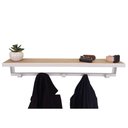 Ver imagem 4 de Kit Sapateira Sd 3503 Branca + Cabideiro 3504 Branco