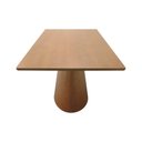 Ver imagem 5 de Mesa de Jantar Roma 8 Lugares Retangular Laminado Amêndoa 200x90cm
