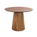 Ver imagem 1 de Mesa Redonda 120 Cm em Mdf Laminado Base em Cone