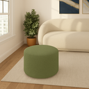 Ver imagem 1 de Puff Puf Banqueta Redondo Boucle Verde