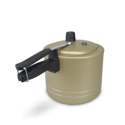 Panela de Pressão Antiaderente 4,5 Litros Alumínio - Dourado - 5