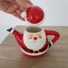 Pote Cerâmica Chaleirinha Papai Noel 21cm - 4