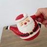 Pote Cerâmica Chaleirinha Papai Noel 21cm - 5