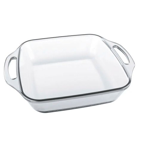 Assadeira Quadrada de Vidro Marinex Seletta sem Tampa 2,5l - Nadir R6219