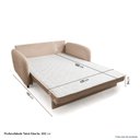 Ver imagem 5 de Sofá Cama Casal 150cm Mode CabeCasa MadeiraOriginals