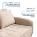 Ver mais imagens de Sofá Cama Casal 150cm Mode CabeCasa MadeiraOriginals
