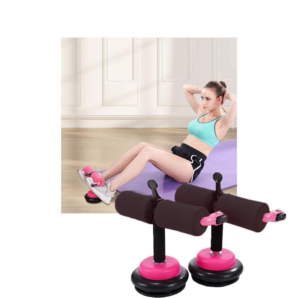 Suporte Abdominal Rolo 2 1 Extensor Rodas Ventosa Exercícios - 11