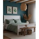 Ver imagem 2 de Cama de Casal Corumbá 1,60 X 2,00 - Madeira Maciça - Móveis de Gramado - ( Cor Branca )